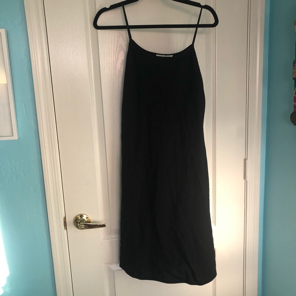 Vintage Merona Black Slip Dress Size 10